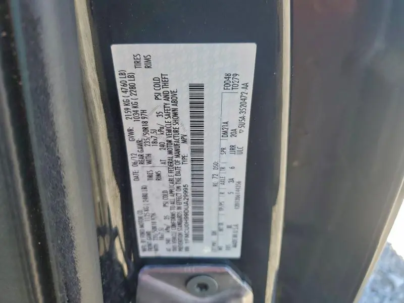 2013 FORD ESCAPE SEL  