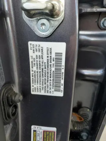 2018 HONDA CR-V EXL  