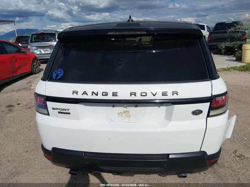 2016 LAND ROVER RANGE ROVER SPORT 5.0L V8 SUPERCHARGED/5.0L V8 SUPERCHARGED DYNAMIC