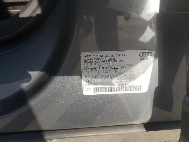 2012 AUDI Q5 PREMIUM PLUS  