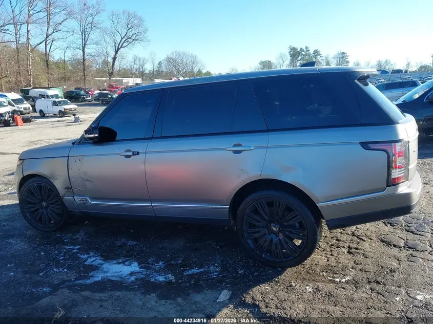 2017 LAND ROVER RANGE ROVER 5.0L V8 SUPERCHARGED AUTOBIOGRAPHY
