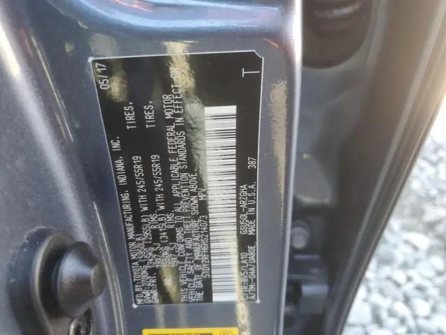 2017 TOYOTA HIGHLANDER LIMITED  