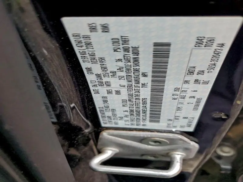 2014 FORD ESCAPE TITANIUM  