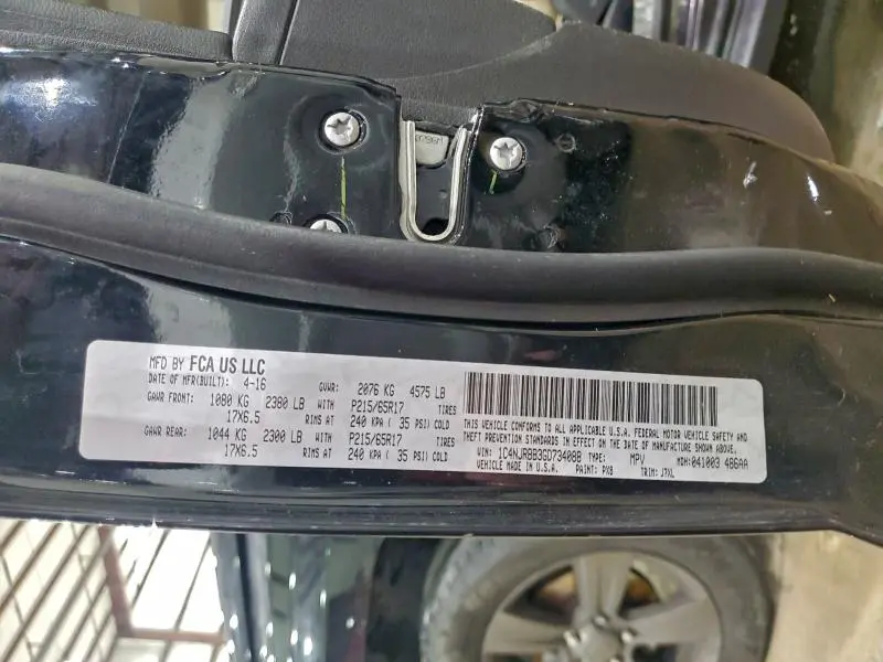 2016 JEEP PATRIOT SPORT  