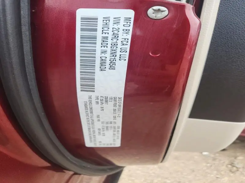 2022 CHRYSLER PACIFICA TOURING L  
