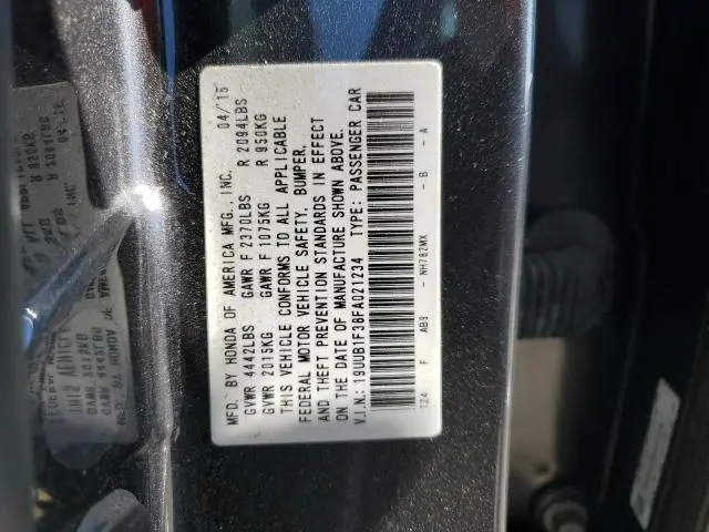2015 ACURA TLX   