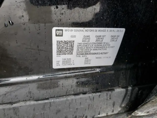 2022 CHEVROLET BLAZER RS  