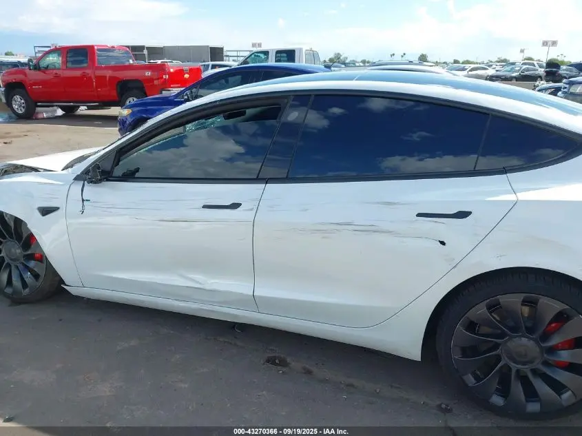 2022 TESLA MODEL 3 PERFORMANCE DUAL MOTOR ALL-WHEEL DRIVE