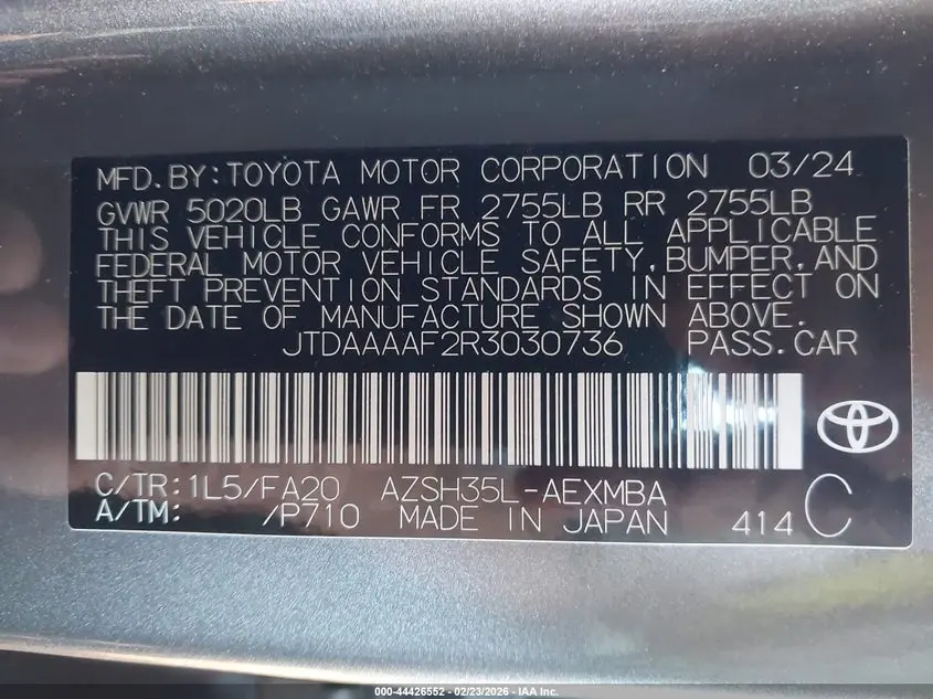 2024 TOYOTA CROWN XLE