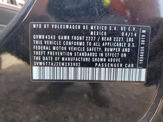 2014 VOLKSWAGEN JETTA GLI  