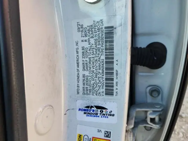 2021 HONDA ACCORD SPORT SE  