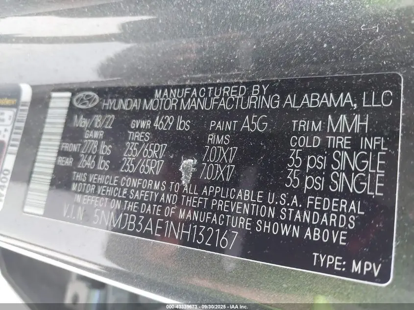 2022 HYUNDAI TUCSON SEL