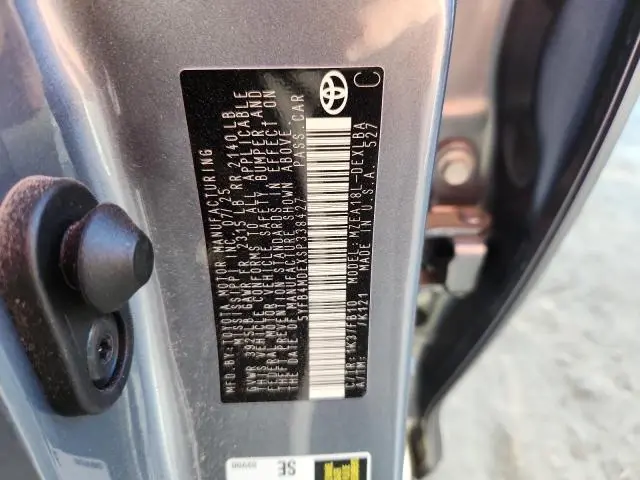 2025 TOYOTA COROLLA LE  