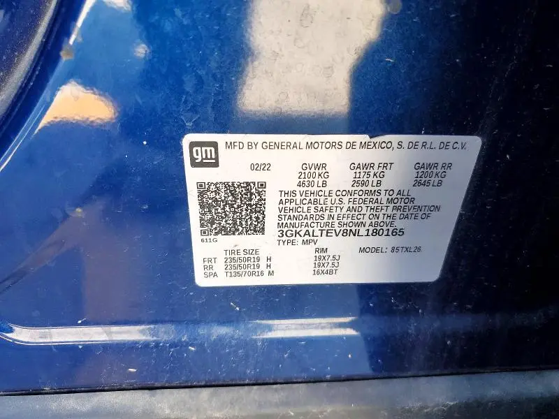 2022 GMC TERRAIN SLE  