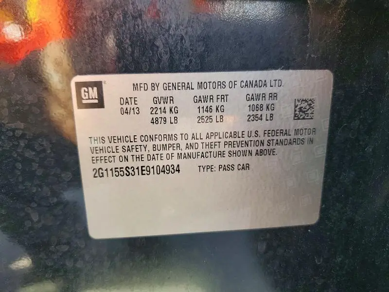 2014 CHEVROLET IMPALA LTZ  