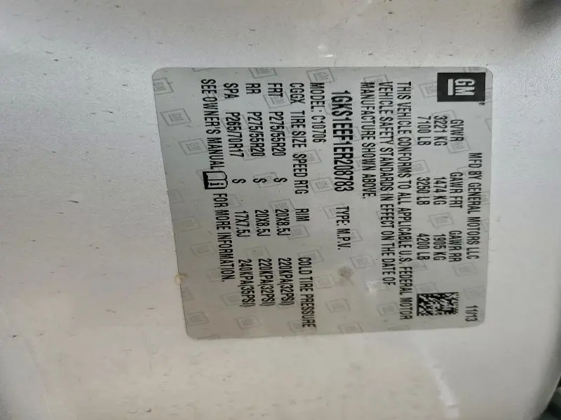 2014 GMC YUKON DENALI  