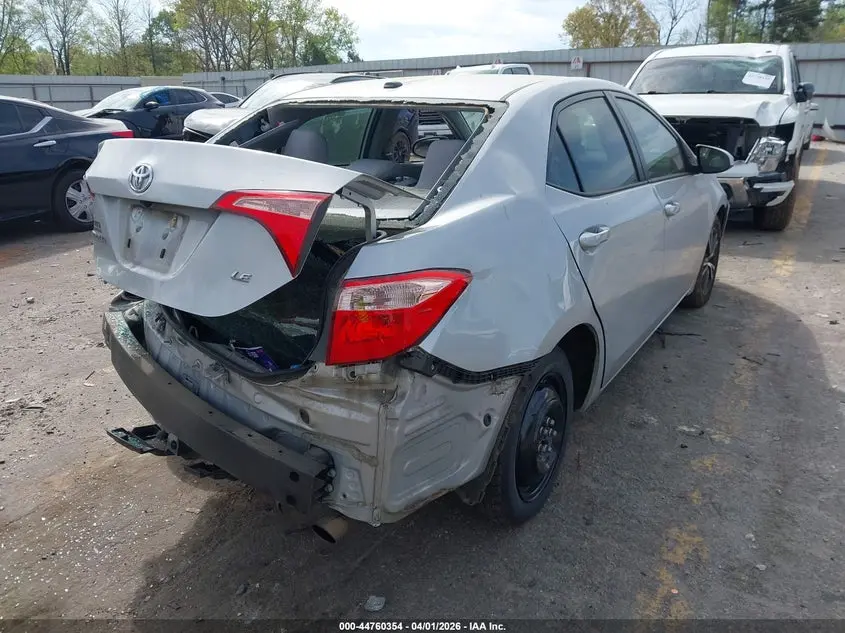 2017 TOYOTA COROLLA LE