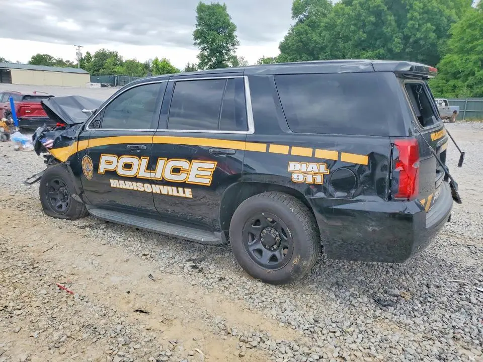 2016 CHEVROLET TAHOE POLICE  