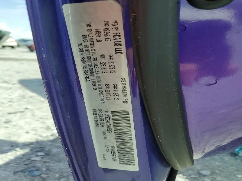 2018 DODGE CHALLENGER SXT  