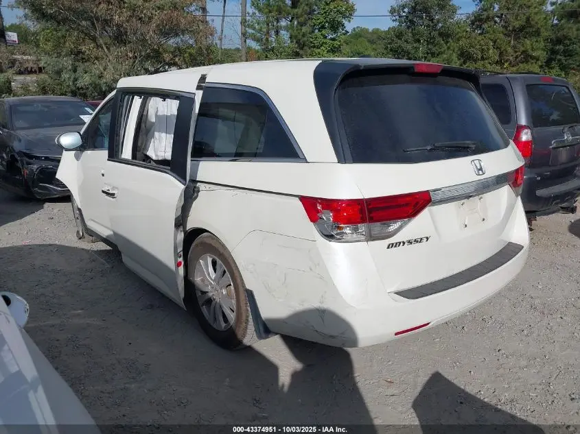 2017 HONDA ODYSSEY EX-L