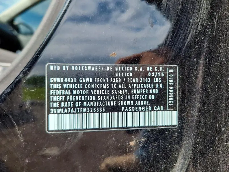 2015 VOLKSWAGEN JETTA TDI  