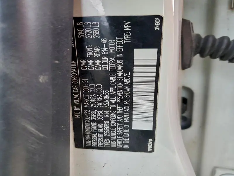 2015 VOLVO XC60 T5 PLATINUM  