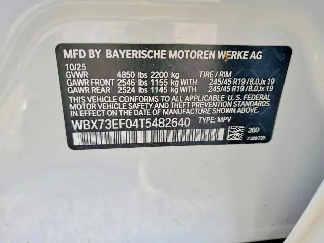 2026 BMW X1 XDRIVE28I  
