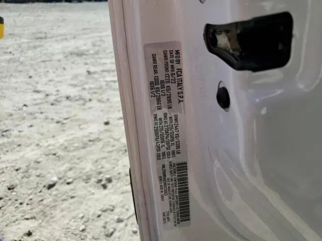 2022 RAM PROMASTER CITY TRADESMAN  