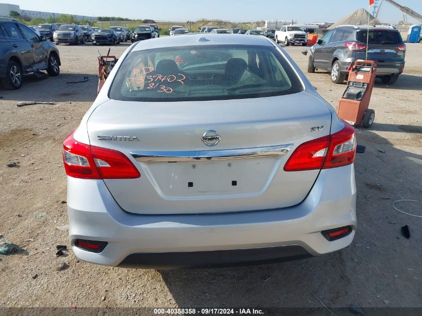 2019 NISSAN SENTRA SV