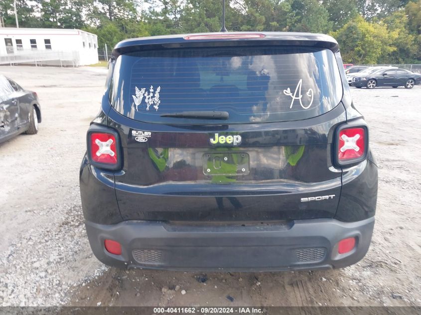 2016 JEEP RENEGADE SPORT