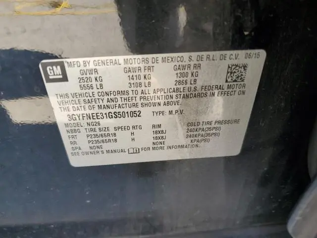 2016 CADILLAC SRX LUXURY COLLECTION  