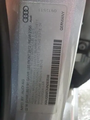 2018 AUDI A6 PREMIUM PLUS  