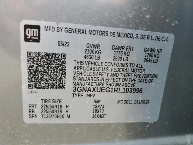 2024 CHEVROLET EQUINOX LT  