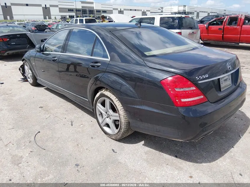 2012 MERCEDES-BENZ S 550  