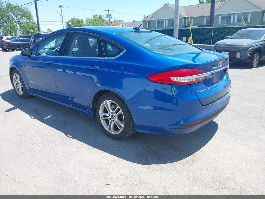 2018 FORD FUSION HYBRID S