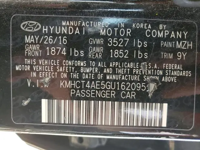 2016 HYUNDAI ACCENT SE  