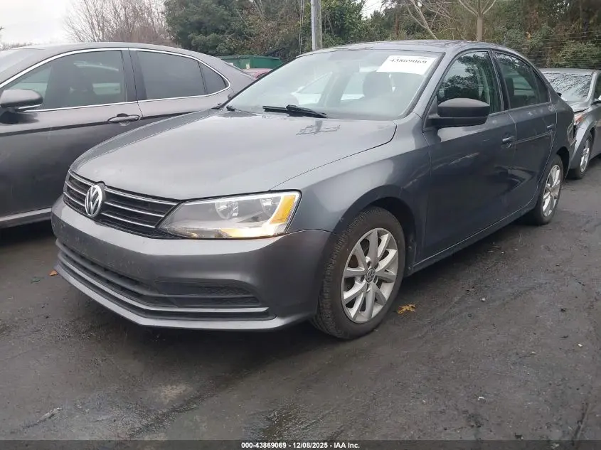 2015 VOLKSWAGEN JETTA 1.8T SE