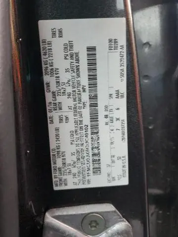 2016 FORD ESCAPE TITANIUM  