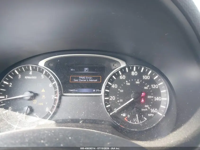 2017 NISSAN ALTIMA 2.5/2.5 S/2.5 SL/2.5 SR/2.5 SV