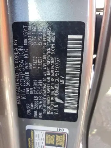 2023 KIA SORENTO SXP  