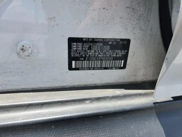 2023 SUBARU WRX LIMITED  