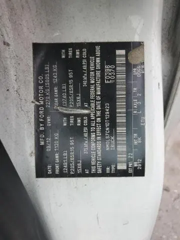 2013 FORD TRANSIT CONNECT XL  