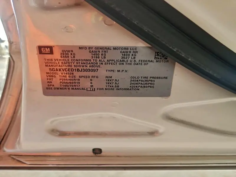 2011 BUICK ENCLAVE CXL  