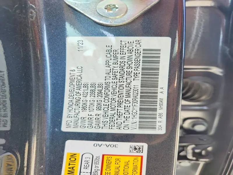 2024 HONDA ACCORD EX  