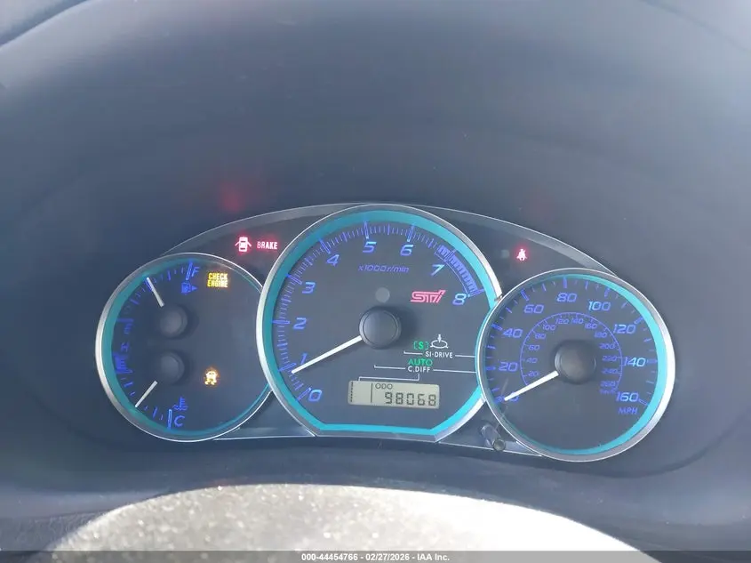 2013 SUBARU IMPREZA WRX STI