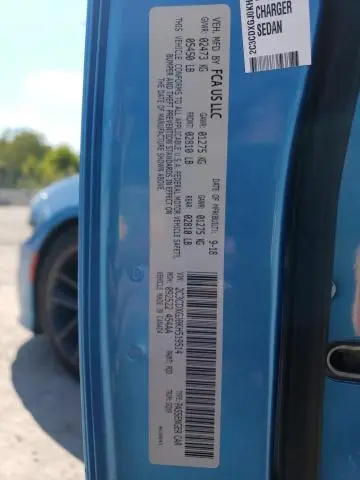 2019 DODGE CHARGER SCAT PACK  