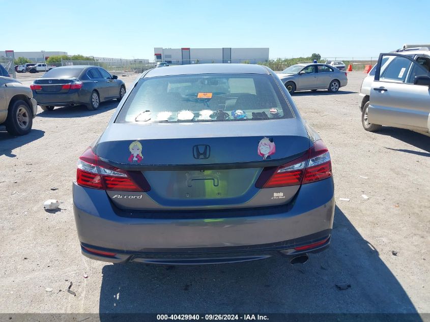 2016 HONDA ACCORD LX