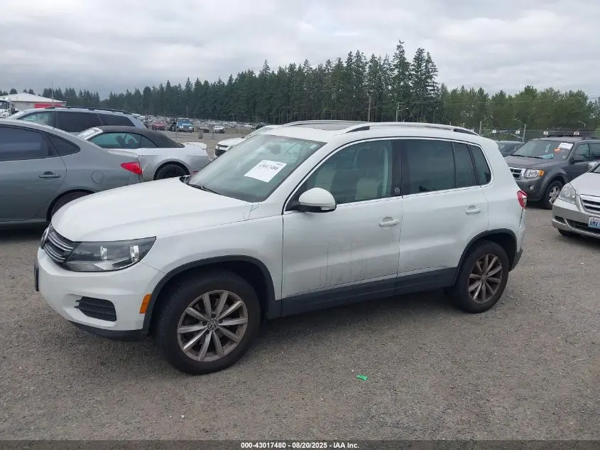 2017 VOLKSWAGEN TIGUAN 2.0T WOLFSBURG EDITION