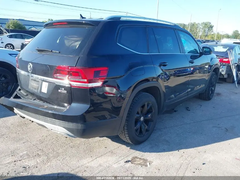 2018 VOLKSWAGEN ATLAS 3.6L V6 SE