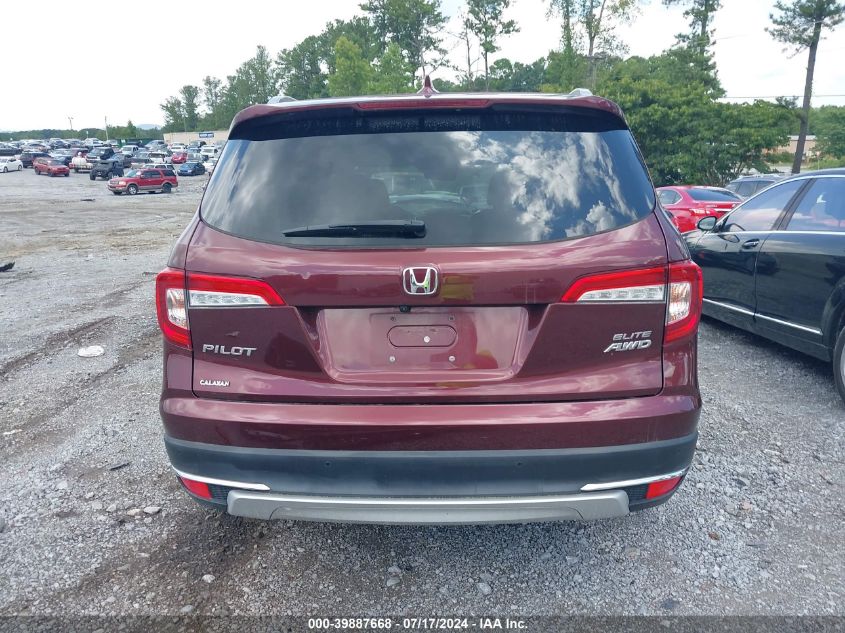 2020 HONDA PILOT AWD ELITE